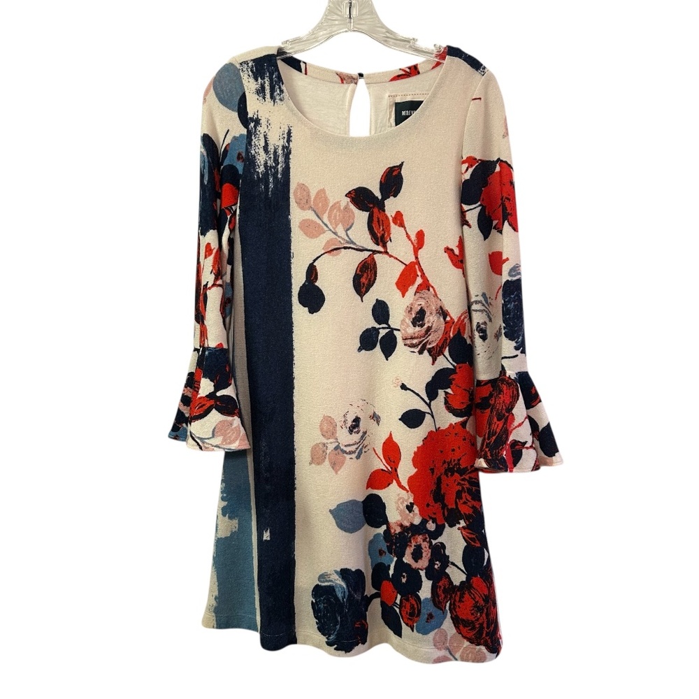 Women's Maeve Flared Long Sleeve Fully Lined Knee Length Winter Dress Size XS